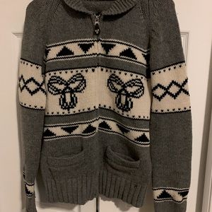 TNA Zip up cardigan Size M